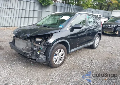 2012 Honda Cr-V Ex-L z USA, uszkodzony, nr VIN JHLRM4H77CC019915